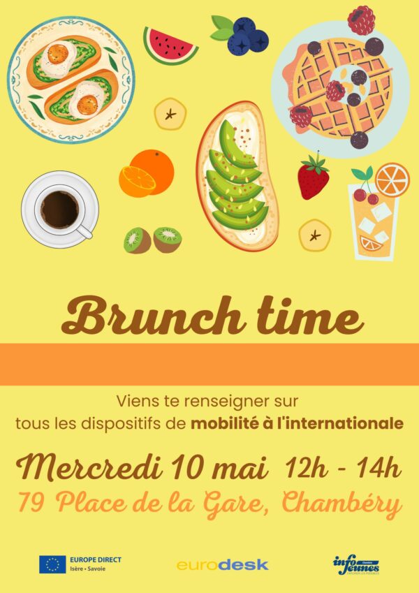 Brunch de la mobilité européenne et internationale ⎹ Jeunes 16-25