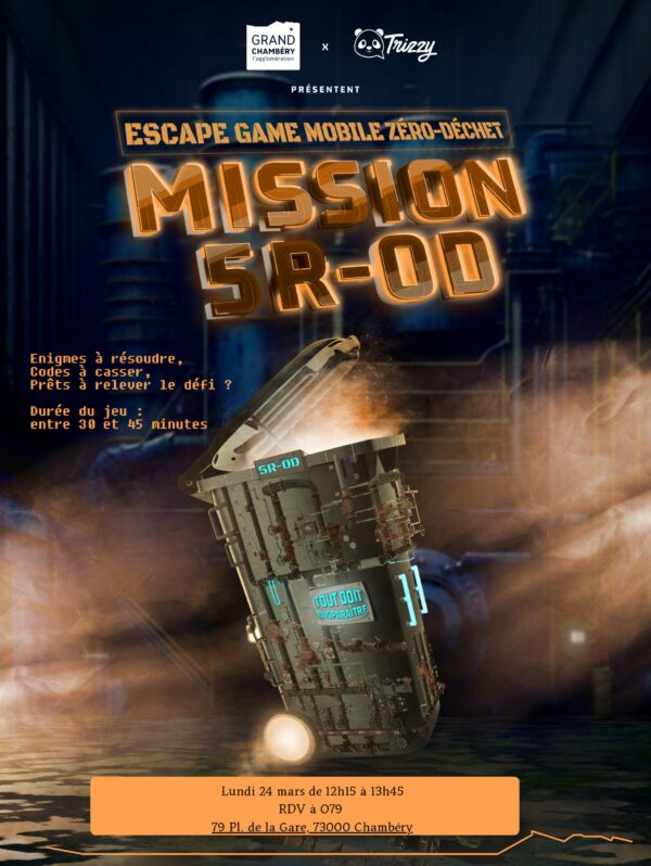 Escape Game mobile zéro-déchets avec Grand Chambéry et Trizzy