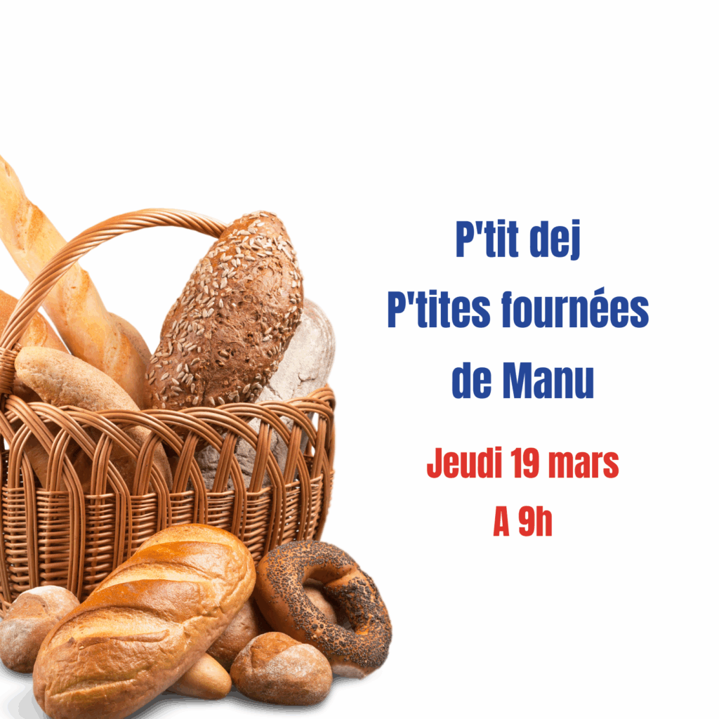 P&rsquo;tit Dej&rsquo; des P&rsquo;tites fournées de Manu
