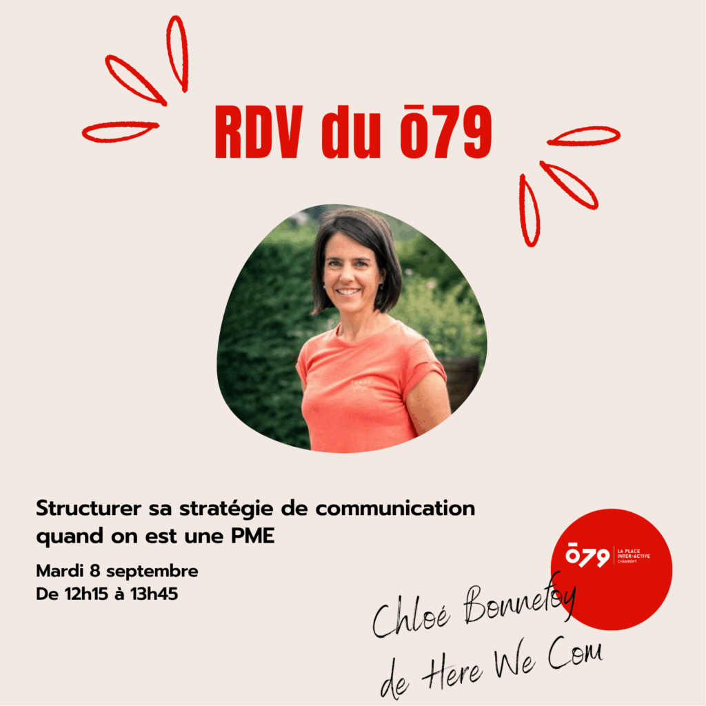 RDV du ō79 – Structurer sa stratégie de communication quand on est une PME
